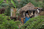 Pygmäen-Dorf, Kisoro, Uganda