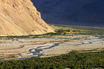 Zusammenfluss Pamir-Fluss mit Wakhan-Fluss zum Panj, Afghanistan