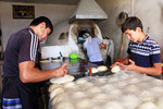 Fladenbrotbäckerei, Istarafshan, Tadschikistan