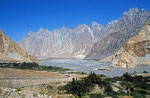 Hunza-Tal bei Passu, Pakistan