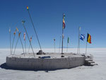 United countries on the salt flats