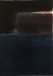 Abstraction - Paysage, huile sur papier, 24x30, 1995, ©Didier Rochut