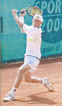 Halbfinalist Bastian Knittel, TC Doggenburg Stuttgart