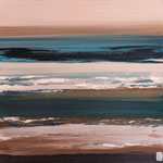 Carré d'Océan N6, 50x50cm, Medium Acrylique, 2026