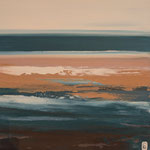 Carré d'Océan N12, 50x50cm, Medium Acrylique, 2026