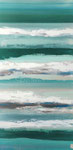 Nuances Océanes 5, 50x100cm, Medium Acrylique, 2025