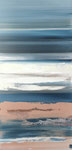 Nuances Océanes 3, 50x100cm, Medium Acrylique, 2025