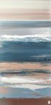 Nuances Océanes 2, 50x100cm, Medium Acrylique, 2025