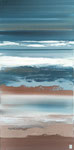 Nuances Océanes 1, 50x100cm, Medium Acrylique, 2025