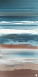 Nuances Océanes 1, 50x100cm, Medium Acrylique, 2025