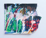 75 o.T. 12,5x16 Aquarell Mischtechnik