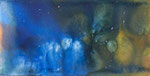 80 o.T. 19x10 Aquarell Mischtechnik