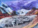183 Pasterze mit Johannisberg 46x61 AM