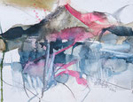 169 o.T. 23x29 Aquarellmischtechnik