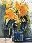 Nr. 86 Sonnenblumen 74 x 56 cm 2011