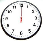 It's twelve o'clock