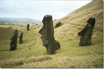 Moais .- Isla de Pascua -.