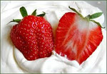 Strawberries with Cream