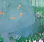 "o. t.", Acryl auf Leinwand, 60 x 60 cm