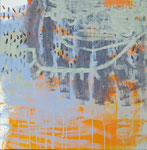 "o. t.", Acryl auf Leinwand, 51 x 50 cm