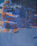 "emergency exit", Acryl auf Leinwand, 69 x 56 cm