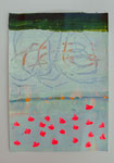 Jahr 2022, Acryl auf Papier, 21 x 14,7cm