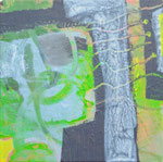 "connexion", Acryl auf Leinwand, 30 x 30 cm