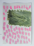 Jahr 2022, Acryl auf Papier, 21 x 14,7cm