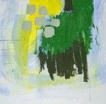 "bubbles I", Acryl auf Leinwand, 71 x 73 cm