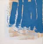 "o. t.", Acryl auf Leinwand, 40 x 39 cm