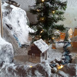 Adventskalender für Kinder, beleuchtet aus Holz, Gips etc...