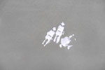 Verkenning, blinddruk krijt papier, ongeveer 8cmx16cm, € 150,-