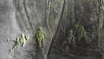 Verdediging, blinddruk krijt papier, ongeveer 8cmx16cm, € 150,-