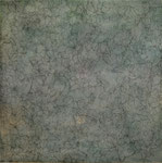 「thorny,transparent」アクリル、色鉛筆、墨、パネルに綿布　100.0×100.0㎝