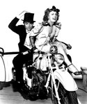 publicity for 'The Awful Truth' with Cary Grant