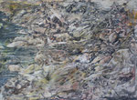 After the storm (Treibgut) - Acryl auf Lw - 80 x 100 cm - 2900 EUR