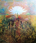 Beyound  - Acryl auf Lw - 119 x 100 cm - z.Zt. in Ausstellung