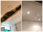 Waterschade reparatie en vervangen plafond  Numansdorp 