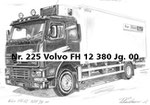 Nr. 225 Volvo FH 12 380 Jg. 00