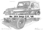 Nr. 293 Jeep CJ7, V8