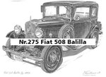 Nr.275 Fiat 508 Balilla