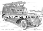 Nr.213 FBW Typ R Feuerwehr