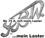 Nr. 75 A, mit mein Laster