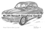 Nr.295 Renault Dauphine Gardini