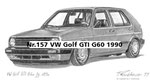 Nr.157 VW Golf GTI G60 1990