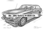 Nr. 286 Volvo P1800 ES