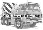 Nr.130 Saurer D330 6x4 1983