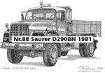 Nr.88 Saurer D290BN 1981