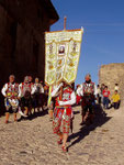 Prozessionen in Pisac, Peru