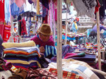 Markt in Saquisili, Equador